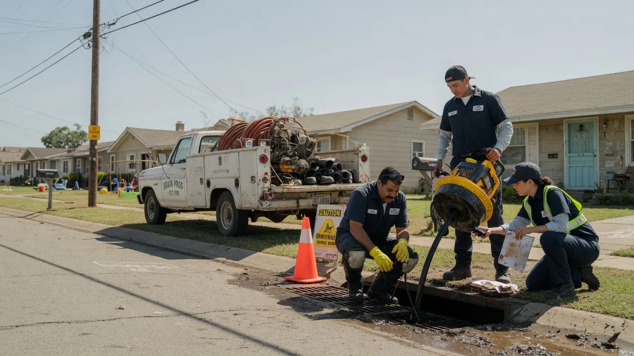 Drain Cleaning in Goodfellow Afb, TX near me